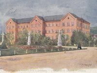 Slika. Sveučilište. Litografija 1906. godine